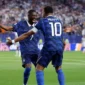 Pemain Timnas Prancis Ousmane Dembele dan Kylian Mbappe. (Foto: FIFA.com)