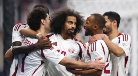 Pemain Timnas Qatar. (Foto: FIFA.com)