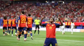 Pemain Timnas Spanyol Lamine Yamal. (Foto: FIFA.com)