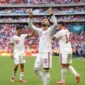Pemain Timnas Spanyol melakukan selebrasi usai membobol gawang Uruguay pada laga Grup H Piala Dunia FIFA 2026. (Foto: FIFA.com)