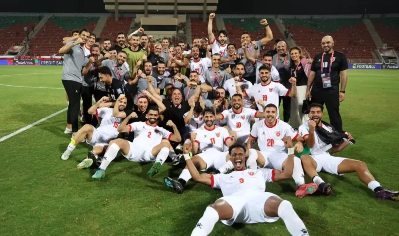 Pemain Timnas Yordania. (Foto: FIFA.com)