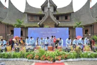 Pembukaan Festival Minangkabau 2026 di Istano Basa Pagaruyung, Kabupaten Tanah Datar, Kamis (25/6/2026). (Foto: ADPSB)