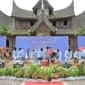 Pembukaan Festival Minangkabau 2026 di Istano Basa Pagaruyung, Kabupaten Tanah Datar, Kamis (25/6/2026). (Foto: ADPSB)