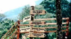 Pembukaan jalur pendakian Gunung Kerinci via Solok Selatan kian dekat. (Foto: Pemkab Solsel)
