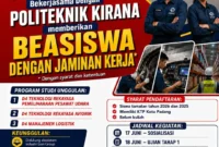 Pemko Padang bekerja sama dengan Politeknik Kirana memberikan beasiswa dengan jaminan kerja di Lion Grup. (Foto: Pemko Padang)