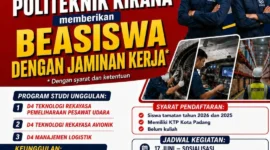 Pemko Padang bekerja sama dengan Politeknik Kirana memberikan beasiswa dengan jaminan kerja di Lion Grup. (Foto: Pemko Padang)