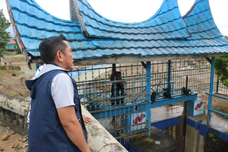 Pemko Padang mempercepat penanganan kekeringan irigasi Gunung Nago. (Foto: Pemko Padang)