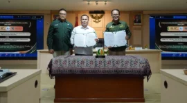 Penandatanganan MoU antara Kemendag dan Bapanas. (Foto: Kemendag)