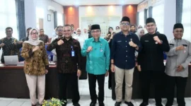 Wakil Wali Kota Padang Maigus Nasir membuka Pendampingan Pelaksanaan SPMI LKP Tahap I di Aula Kantor Disdikbud Padang, Jumat (19/6/2026). (Foto: Pemko Padang)