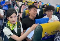 Penerbangan perdana Spring Airlines rute Guangzhou dan Shenzhen-Jakarta. (Foto: Kemenpar)