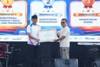 Kemenag raih penghargaan dari BKN. (Foto: Fadhlillah Hafizhan M/Kemenag)
