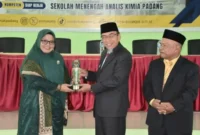 SMK SMAK Padang raih Penghargaan Stratifikasi UKS/M Tingkat Standar Kota Padang Tahun 2025. (Foto: Dok. SMK SMAK Padang)