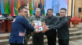 Penyampaian Nota Pengantar Ranperda Pertanggungjawaban Pelaksanaan APBD Tahun Anggaran 2025. (Foto: Ist)