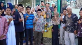 Wakil Wali Kota Padang, Maigus Nasir, meresmikan Masjid Baiturrahman Muhammadiyah di Kelurahan Batung Taba, Kecamatan Lubuk Begalung, Jumat (26/6/2026). (Foto: Pemko Padang)