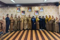 Persiapan Penilaian Kabupaten/Kota Pangan Aman (KKPA) Tahun 2026 di Ruang Rapat Sekretaris Daerah Kota Padang, Senin (15/6/2026). (Foto: Pemko Padang)