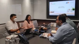 Pertemuan business matching antara JAPFA dan Tamaiz Asia Trading di Jakarta, Kamis (25/6). (Foto: Kemendag)