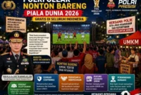 Polda Sumbar siapkan program nobar Piala Dunia 2026. (Foto: Polda Sumbar)