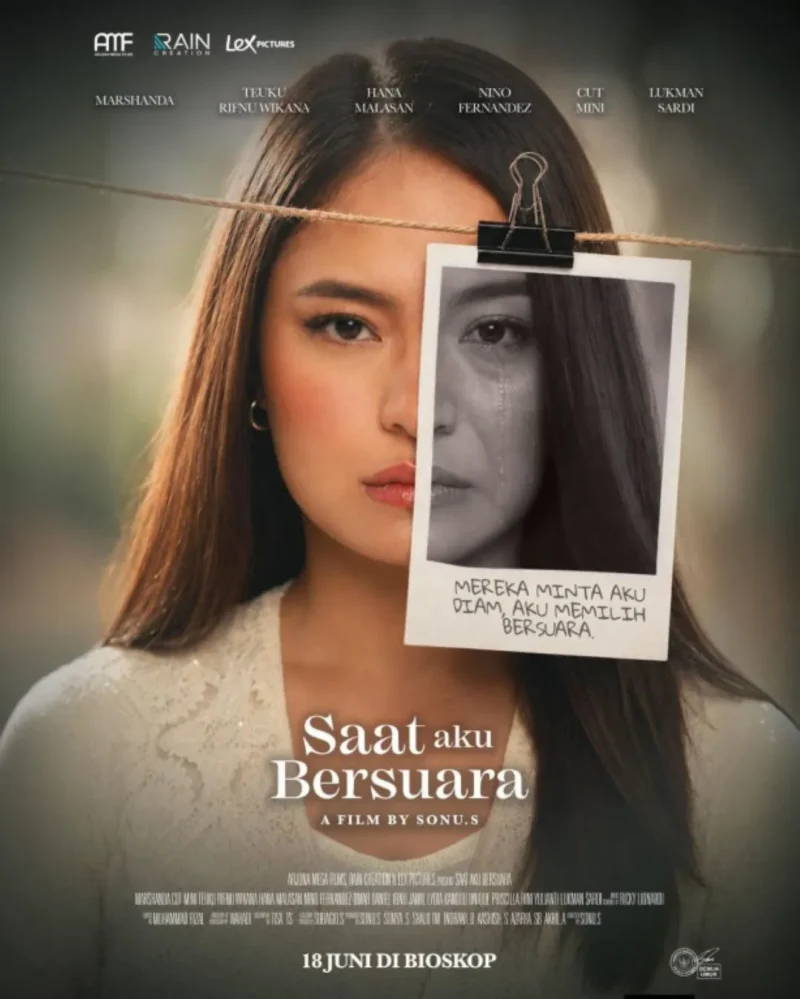 Poster Film Saat Aku Bersuara. (Foto: Film Indonesia)