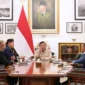 Presiden Prabowo Subianto menerima Menteri PKP Maruarar Sirait di Istana Merdeka, Jakarta, pada Selasa (9/6/2026) sore. (Foto: BPMI Setpres)