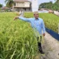 Presiden Prabowo melakukan peninjauan saat Puncak PENAS Petani dan Nelayan XVII 2026 di Kabupaten Gorontalo, Rabu (24/6/2026). (Foto: BPMI Setpres)