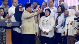 Presiden Prabowo dalam acara Building Indonesia’s Future Generations Through Nutrition di SICC Bogor, Rabu (3/6/2026). (Foto: BPMI Setpres)