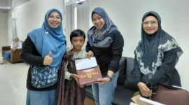 RSUD dr. Rasidin Padang bekerja sama dengan Ikasmandu 1991 menggelar khitan massal di Lantai IV RSUD dr. Rasidin, Sabtu (27/6/2026). (Foto: Pemko Padang)