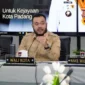 Wali Kota Padang Fadly Amran memimpin Rakor dan Sinkronisasi Perubahan Perda Kota Padang Nomor 1 Tahun 2024 di Gedung Putih Rumah Dinas Wali Kota Padang, Senin (22/6/2026). (Foto: Pemko Padang)