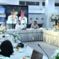 Rakor antara Pemko Padang dan Pemprov Sumbar terkait rekonstruksi total kawasan GO H. Agus Salim Padang di Gedung Putih Kediaman Resmi Wali Kota Padang, Kamis (4/6/2026). (Foto: Pemko Padang)