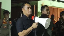 Satpol PP Padang siap kawal revitalisasi basement Pasar Raya Padang. (Foto: Ist)