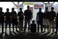 Satreskrim Polres Pasbar mengamankan terduga pelaku persetubuhan anak di bawah umur. (Dok: Polda Sumbar)