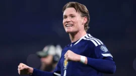 Scott McTominay dipastikan fit saat menghadapi Haiti di Piala Dunia 2026, Sabtu. (Foto: Fifa.com)