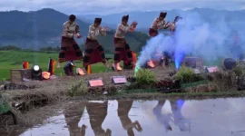 Suasana penyelenggaraan Selatan Sunset Festival 2026 di kawasan Gadih Angik, Kecamatan Payakumbuh Selatan, Rabu (24/6/2026). (Foto: MC Payakumbuh)