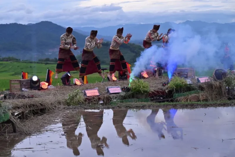 Suasana penyelenggaraan Selatan Sunset Festival 2026 di kawasan Gadih Angik, Kecamatan Payakumbuh Selatan, Rabu (24/6/2026). (Foto: MC Payakumbuh)