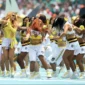 Penampilan penyanyi internasional Shakira dalam seremoni pembukaan Piala Dunia 2026 di Stadion Azteca, Mexico City, Meksiko, Jumat (12/6) dini hari WIB. (Foto: Fifa.com)