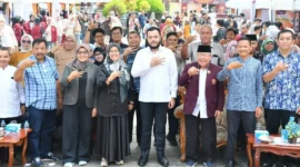 Wali Kota Padang, Fadly Amran membuka Smart Entrepreneur Expo 2026 UNES-AAI Padang di pelataran kampus setempat, Sabtu (13/6/2026). (Foto: Pemko Padang)