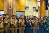 Sosialisasi Penerangan Hukum bagi Dubalang Kota di Balai Kota Padang, Rabu (10/6/2026). (Foto: Pemko Padang)