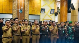 Sosialisasi Penerangan Hukum bagi Dubalang Kota di Balai Kota Padang, Rabu (10/6/2026). (Foto: Pemko Padang)