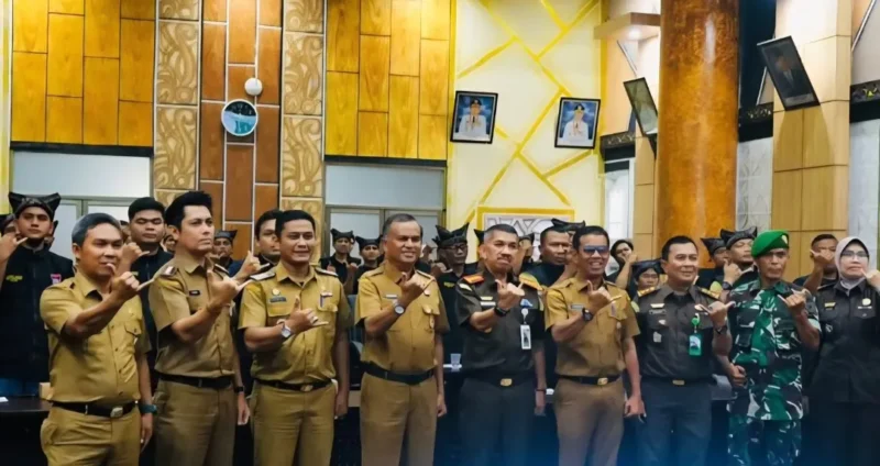 Sosialisasi Penerangan Hukum bagi Dubalang Kota di Balai Kota Padang, Rabu (10/6/2026). (Foto: Pemko Padang)