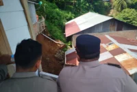 BPBD Padang melakukan asesmen lapangan, Senin (15/6/2026). (Foto: BPBD Padang)