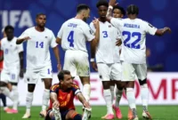 Tanjung Verde berhasil menahan imbang Spanyol tanpa gol dalam laga Grup H Piala Dunia 2026 yang berlangsung di Atlanta Stadium, Senin (15/6/2026). (Foto: FIFA.com)