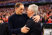 Thomas Tuchel dan Carlo Ancelotti. (Foto: Fifa.com)