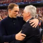 Thomas Tuchel dan Carlo Ancelotti. (Foto: Fifa.com)