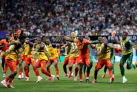 Timnas RD Kongo mencatat sejarah baru di Piala Dunia FIFA 2026 dengan melaju ke babak 32 besar untuk pertama kalinya sebagai salah satu tim peringkat ketiga terbaik. (Foto: FIFA.com)