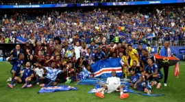 Timnas Tanjung Verde mencetak sejarah dengan menembus fase knockout Piala Dunia 2026 untuk pertama kalinya. (Foto: FIFA.com)