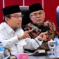 Wakil Wali Kota Padang, Maigus Nasir membuka Raker KDEKS Padang di Aula Bagindo Aziz Chan, Balai Kota Aie Pacah, Rabu (24/6/2026). (Foto: Pemko Padang)