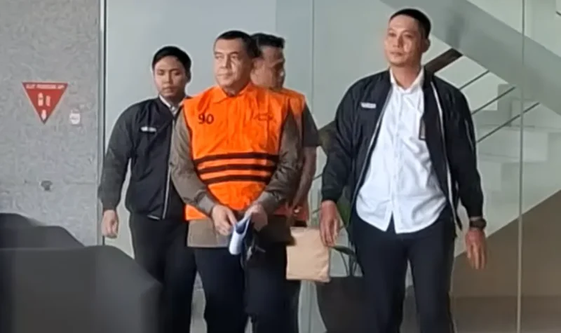 Wamen Imipas, Silmy Karim resmi ditahan KPK usai diperiksa terkait OTT Imigrasi Jakarta Barat, Kamis (4/6/2026). (Foto: Tangkapan layar YouTube)
