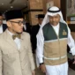 Wamenhaj RI, Dahnil Anzar Simanjuntak menerima kunjungan Wamenhaj Arab Saudi, Abdulfattah Bin Sulaiman Mashat, di Kantor Daerah Kerja Makkah, Kamis (4/6/2026). (Foto: Kemenhaj)
