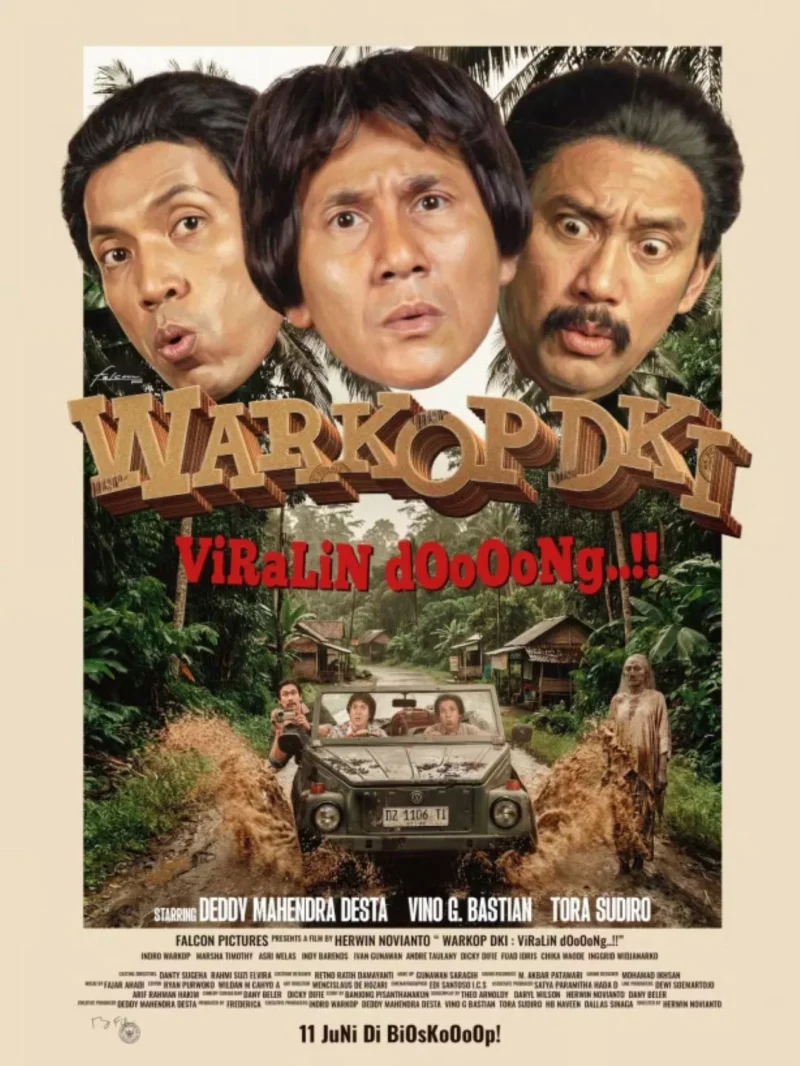 Poster Warkop DKI: ViRaLiN dOoOoNg..!!. (Foto: Film Indonesia)