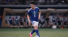 Kapten Timnas Jepang Wataru Endo dipastikan absen di Piala Dunia 2026 karena gagal pulih dari cedera kaki. (Foto: Fifa.com)