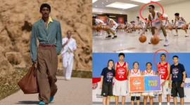 Alumni DBL Viknes Waren tampil di Fashion Show Jacquemus Prancis. (Foto: DBL)